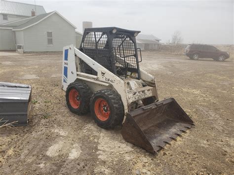 going price for a 743 bobcat skid steer|bobcat 743 engine for sale.